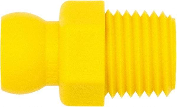 Loc-Line - 1/4" Hose ID, Male to Female Coolant Hose Connector - 1/4" NPT, For Loc-Line Modular Hose Systems - Apex Tool & Supply