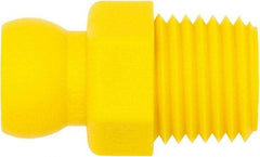 Loc-Line - 1/4" Hose ID, Male to Female Coolant Hose Connector - 1/4" NPT, For Loc-Line Modular Hose Systems - Apex Tool & Supply