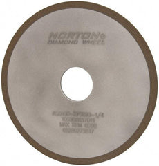 Norton - 6" Diam x 1-1/4" Hole x 1/8" Thick, 150 Grit Surface Grinding Wheel - Diamond, Type 1A1, Very Fine Grade, Resinoid Bond - Apex Tool & Supply