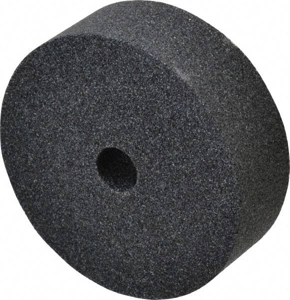 Norton - 60 Grit Silicon Carbide Type 1 Internal Grinding Wheel - 3" Diam x 1/2" Hole x 1" Thick, 10,825 Max RPM, Type 1 Medium Grade, M Hardness, Vitrified Bond, No Recess - Apex Tool & Supply