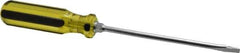 Stanley - Standard Slotted Screwdriver - Round Shank, Acetate Handle - Apex Tool & Supply