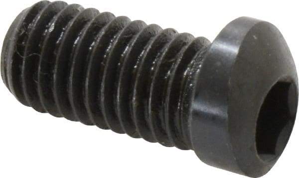 Mitee-Bite - 1/2-13 Screw, 3/8" Clamp Height, 1" Clamp Width, Knife Edge Clamps - 0.9" Extension Length, 4,000 Lb Holding Force, Carbon Steel, 6 Clamps - Apex Tool & Supply