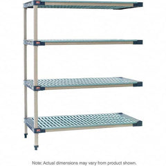 Metro - Plastic Shelving Type: Structural Plastic Open Shelving Shelf Capacity (Lb.): 2,000 - Apex Tool & Supply