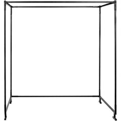 Steiner - 6' High x 8' Wide, Black Welding Screen Frame - Use with Protect-O-Screen HD Welding Booth - Apex Tool & Supply