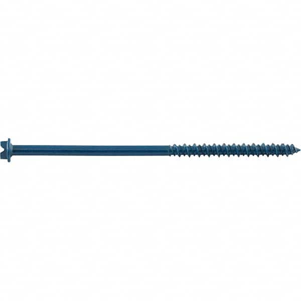 DeWALT Anchors & Fasteners - 3/16" Diam, 3-3/4 Length Under Head, Hex Drive Concrete Screw & Masonry Fastener - Apex Tool & Supply