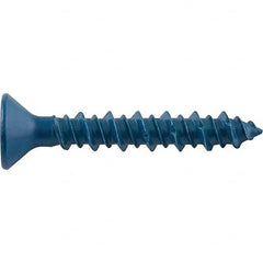 DeWALT Anchors & Fasteners - 1/4" Diam, 3-1/4 Overall Length, Phillips Drive Concrete Screw & Masonry Fastener - Apex Tool & Supply