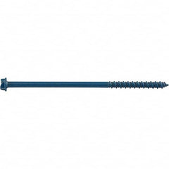 DeWALT Anchors & Fasteners - 1/4" Diam, 6 Length Under Head, Hex Drive Concrete Screw & Masonry Fastener - Apex Tool & Supply