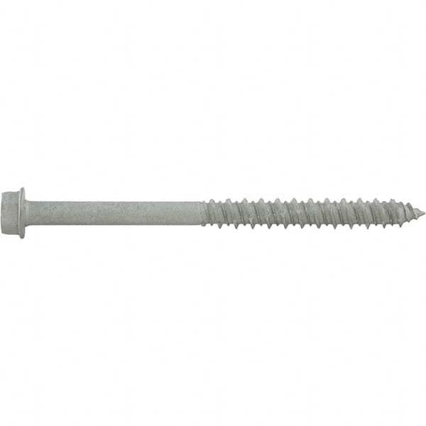 DeWALT Anchors & Fasteners - 1/4" Diam, 1-3/4 Length Under Head, Hex Drive Concrete Screw & Masonry Fastener - Apex Tool & Supply