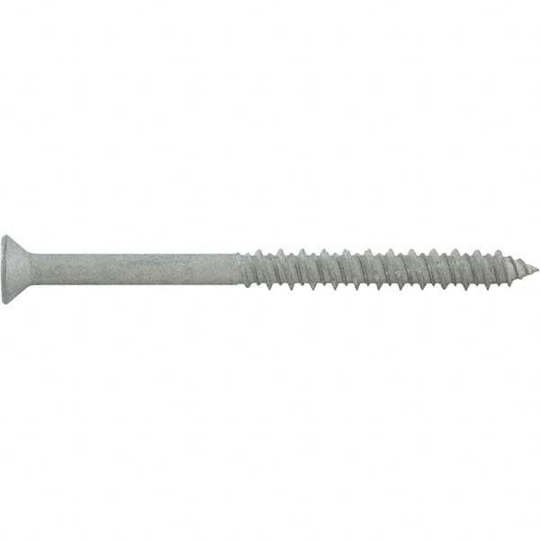 DeWALT Anchors & Fasteners - 1/4" Diam, 2-3/4 Overall Length, Phillips Drive Concrete Screw & Masonry Fastener - Apex Tool & Supply