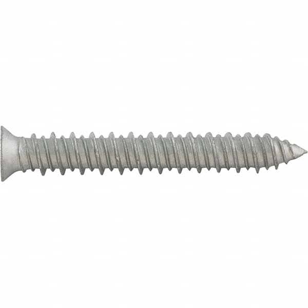 DeWALT Anchors & Fasteners - 5/16" Diam, 4 Overall Length, Phillips Drive Concrete Screw & Masonry Fastener - Apex Tool & Supply