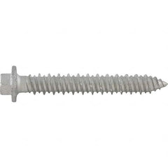 DeWALT Anchors & Fasteners - 5/16" Diam, 6 Length Under Head, Hex Drive Concrete Screw & Masonry Fastener - Apex Tool & Supply
