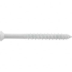 DeWALT Anchors & Fasteners - 1/4" Diam, 2-3/4 Overall Length, Phillips Drive Concrete Screw & Masonry Fastener - Apex Tool & Supply
