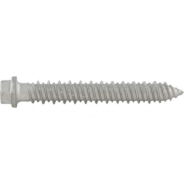 DeWALT Anchors & Fasteners - 5/16" Diam, 2-1/4 Length Under Head, Hex Drive Concrete Screw & Masonry Fastener - Apex Tool & Supply