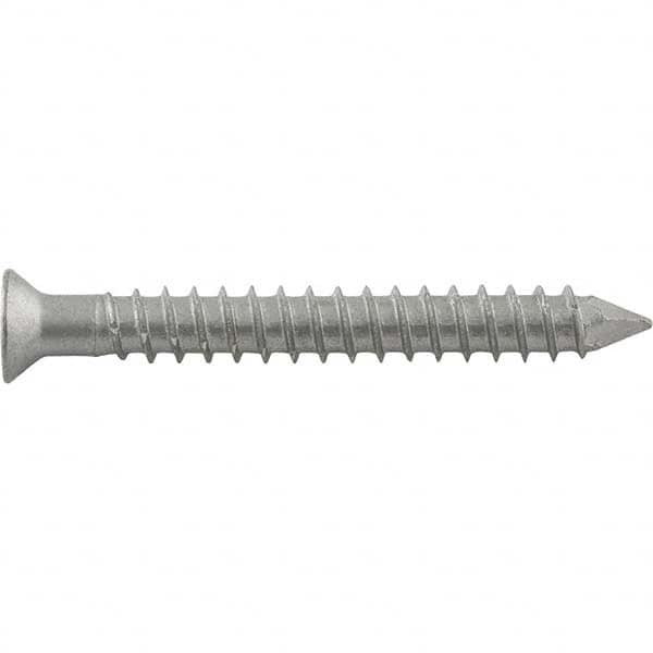 DeWALT Anchors & Fasteners - #14" Diam, 2-1/4 Overall Length, Phillips Drive Concrete Screw & Masonry Fastener - Apex Tool & Supply