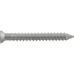 DeWALT Anchors & Fasteners - #14" Diam, 2-1/4 Overall Length, Phillips Drive Concrete Screw & Masonry Fastener - Apex Tool & Supply