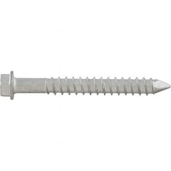 DeWALT Anchors & Fasteners - #14" Diam, 5 Length Under Head, Hex Drive Concrete Screw & Masonry Fastener - Apex Tool & Supply