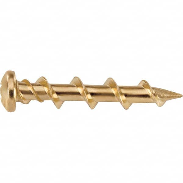 DeWALT Anchors & Fasteners - 1/4" Diam, 1-1/4 Length Under Head, Phillips Drive Concrete Screw & Masonry Fastener - Apex Tool & Supply