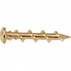 DeWALT Anchors & Fasteners - 1/4" Diam, 1-1/4 Length Under Head, Phillips Drive Concrete Screw & Masonry Fastener - Apex Tool & Supply
