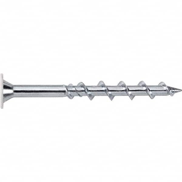 DeWALT Anchors & Fasteners - 1/4" Diam, 2-1/4 Overall Length, Phillips Drive Concrete Screw & Masonry Fastener - Apex Tool & Supply
