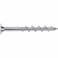 DeWALT Anchors & Fasteners - 1/4" Diam, 2-1/4 Overall Length, Phillips Drive Concrete Screw & Masonry Fastener - Apex Tool & Supply