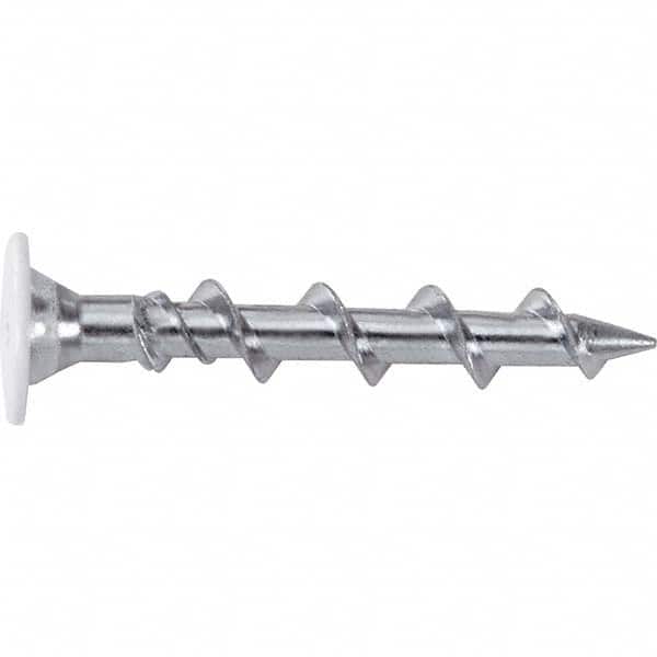 DeWALT Anchors & Fasteners - 1/4" Diam, 1-1/2 Overall Length, Phillips Drive Concrete Screw & Masonry Fastener - Apex Tool & Supply