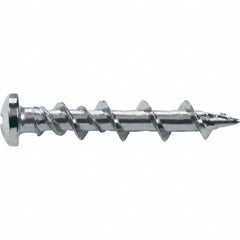 DeWALT Anchors & Fasteners - 1/4" Diam, 1-1/2 Length Under Head, Phillips Drive Concrete Screw & Masonry Fastener - Apex Tool & Supply
