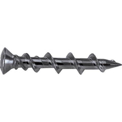 DeWALT Anchors & Fasteners - 1/4" Diam, 1-1/4 Overall Length, Phillips Drive Concrete Screw & Masonry Fastener - Apex Tool & Supply