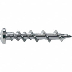 DeWALT Anchors & Fasteners - 1/4" Diam, 1-1/4 Length Under Head, Phillips Drive Concrete Screw & Masonry Fastener - Apex Tool & Supply