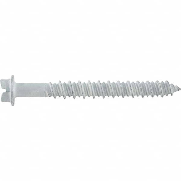 DeWALT Anchors & Fasteners - 3/16" Diam, 1-3/4 Length Under Head, Hex Drive Concrete Screw & Masonry Fastener - Apex Tool & Supply