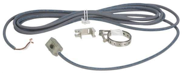 De-Sta-Co - PNP Output, Normally Open, Hall Effect Sensor, 0.5 Max Amps, 6 to 24 Volts, Power Clamp Switch - 1 Volt Max Drop, DC Current, 0.93" Long x 0.53" Wide x 0.37" High, 9 Ft Long Wire - Apex Tool & Supply