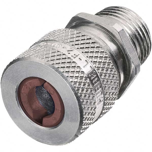 Hubbell Wiring Device-Kellems - 0.38 to 0.5" General Straight Strain Relief Cord Grip - Apex Tool & Supply