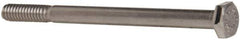 Value Collection - 1/4-20 UNC, 3-1/2" Length Under Head Hex Head Cap Screw - Partially Threaded, Grade 316 Stainless Steel, Uncoated, 7/16" Hex - Apex Tool & Supply