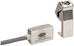 De-Sta-Co - SPST Output, Normally Open, Reed, MOV & LED Sensor, 0.5 Max Amps, 5 to 120 Volts, Power Clamp Switch - 3.5 Volts Max Drop, AC/DC Current, 0.93" Long x 0.53" Wide x 0.37" High, 9 Ft Long Wire - Apex Tool & Supply