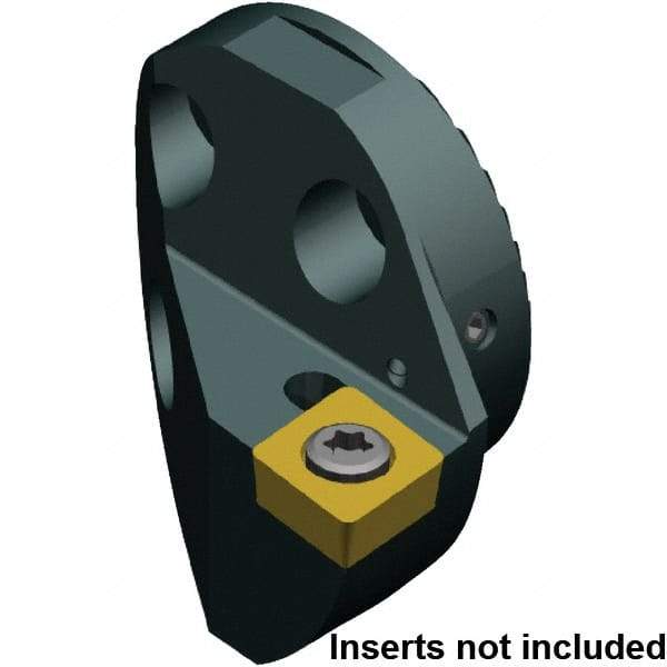 Kennametal - Right Hand Cut, 32mm Min Bore Diam, Size 25 Steel Modular Boring Cutting Unit Head - 32mm Max Bore Depth, Compatible with CCMT 09 T3 08 - Apex Tool & Supply