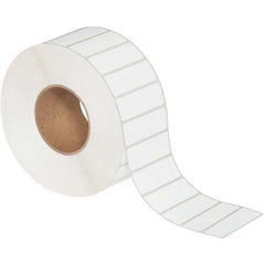 Value Collection - Pack of 6 Rolls, 5,000 Labels per Roll, 3" x 1" White Matte Coated Facestock Thermal Labels - Apex Tool & Supply