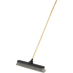 Rubbermaid - 24" Fine Particle Polyethylene Push Broom - Apex Tool & Supply