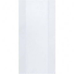 Value Collection - Pack of (1,000), 4 x 8", 2 mil Gusseted Poly Bags - Apex Tool & Supply
