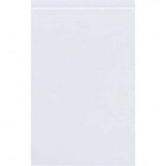 Value Collection - Pack of (1000), 4 x 24" 4 mil Reclosable Poly Bags - Apex Tool & Supply