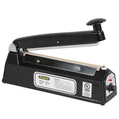 Value Collection - Polybag & Impulse Sealers Type: Table Top Thermal Impulse Sealer Maximum Seal Size: 8 (Inch) - Apex Tool & Supply