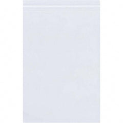 Value Collection - Pack of (500), 8 x 18" 8 mil Reclosable Poly Bags - Apex Tool & Supply