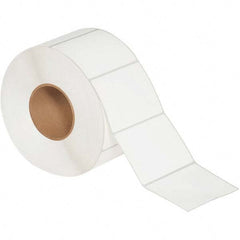 Value Collection - Pack of 4 Rolls, 2,000 Labels per Roll, 4" x 3" White Matte Coated Facestock Thermal Labels - Apex Tool & Supply