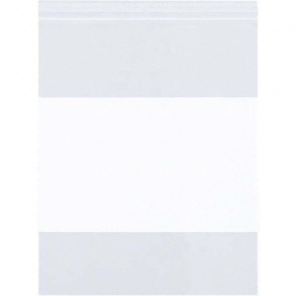 Value Collection - Pack of (1000), 4 x 8" 4 mil Reclosable Poly Bags - Apex Tool & Supply