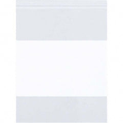 Value Collection - Pack of (1000), 4 x 8" 4 mil Reclosable Poly Bags - Apex Tool & Supply