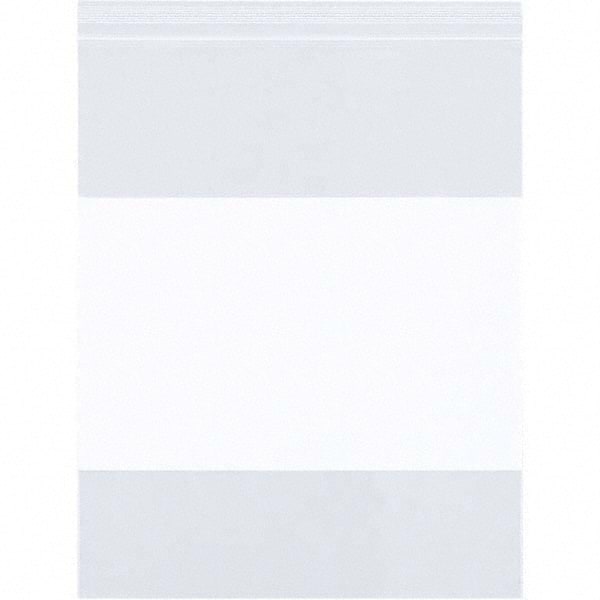 Value Collection - Pack of (1000), 8 x 12" 4 mil Reclosable Poly Bags - Apex Tool & Supply