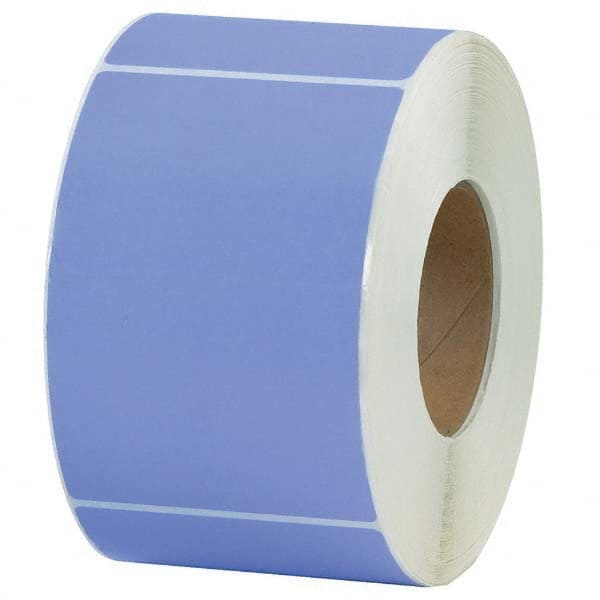 Value Collection - Pack of 4 Rolls, 1,000 Labels per Roll, 4" x 6" Purple Topcoated Facestock Thermal Labels - Apex Tool & Supply