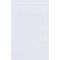 Value Collection - Pack of (500), 8 x 18" 6 mil Reclosable Poly Bags - Apex Tool & Supply