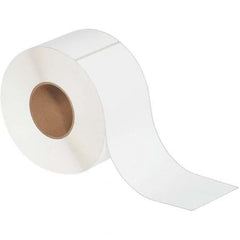 Value Collection - Pack of 4 Rolls, 500 Labels per Roll, 4" x 12" White Matte Coated Facestock Thermal Labels - Apex Tool & Supply