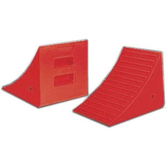 Checkers - Wheel Chocks Width (Inch): 14 Height (Inch): 14 - Apex Tool & Supply