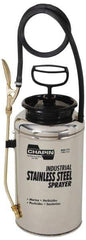 Chapin - 2 Gal Garden Hand Sprayer - Stainless Steel Tank, Wide Mouth, Reinforced Hose, For Industrial Applications - Apex Tool & Supply