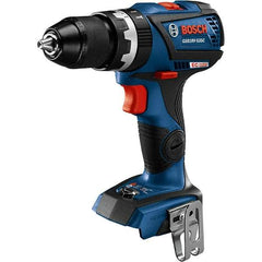 Bosch - 18 Volt 1/2" Keyless Chuck Cordless Hammer Drill - 0 to 28,500 BPM, 0 to 600 & 0 to 1,900 RPM, Reversible - Apex Tool & Supply